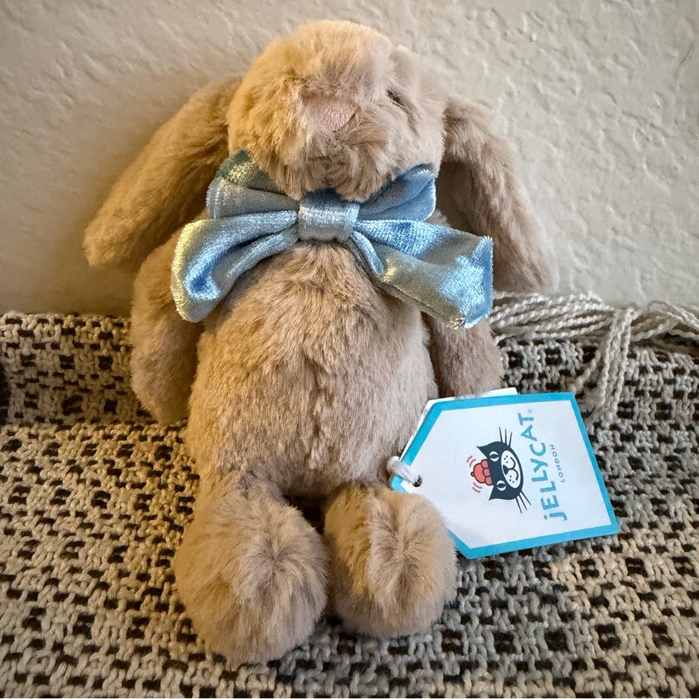 Jellycat Bashful Beige Bunny Decoration